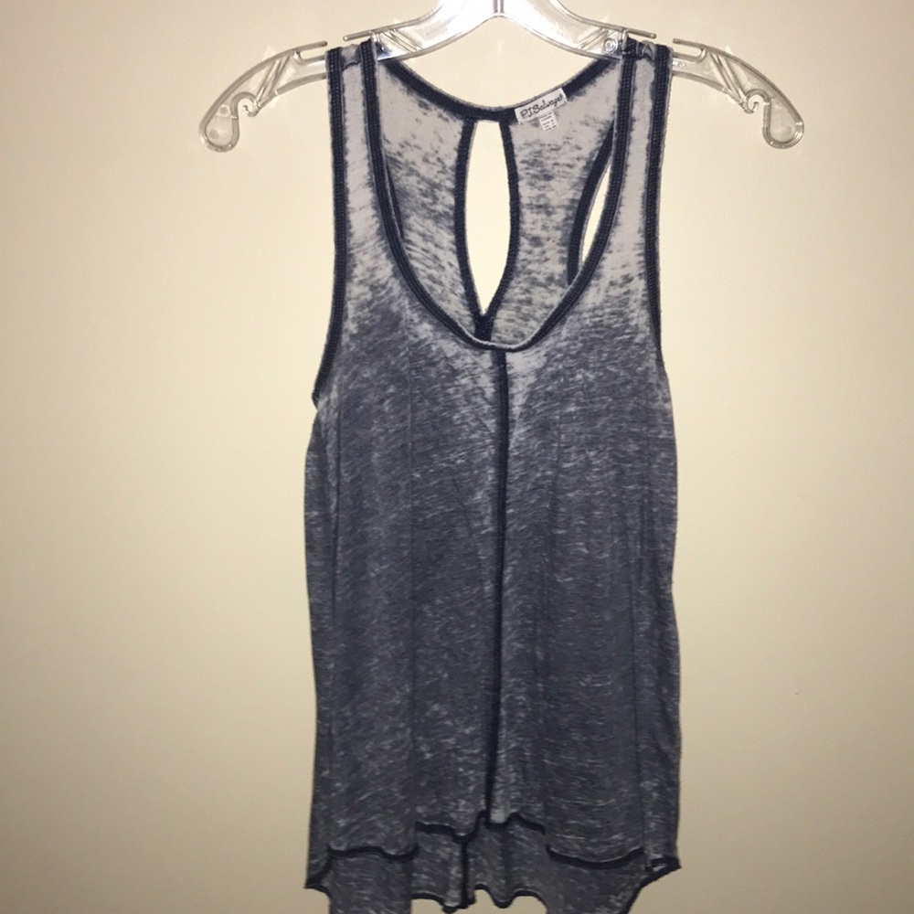 Blue tank